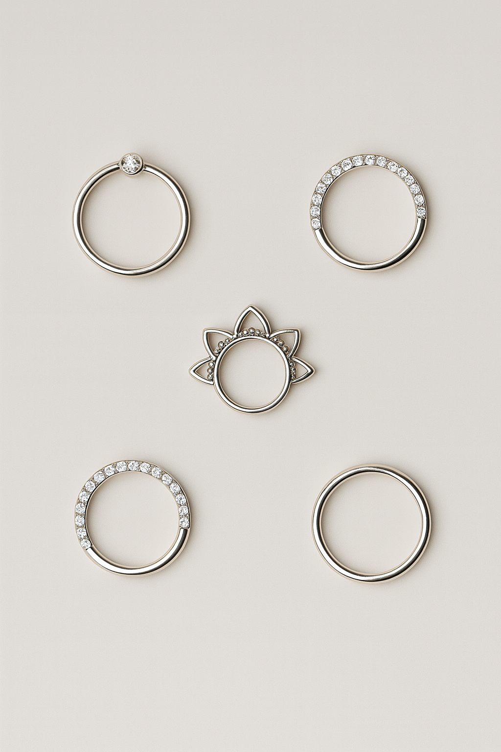 Surgical Steel Hoops – Poppi Piercing & Permanent Jewelry