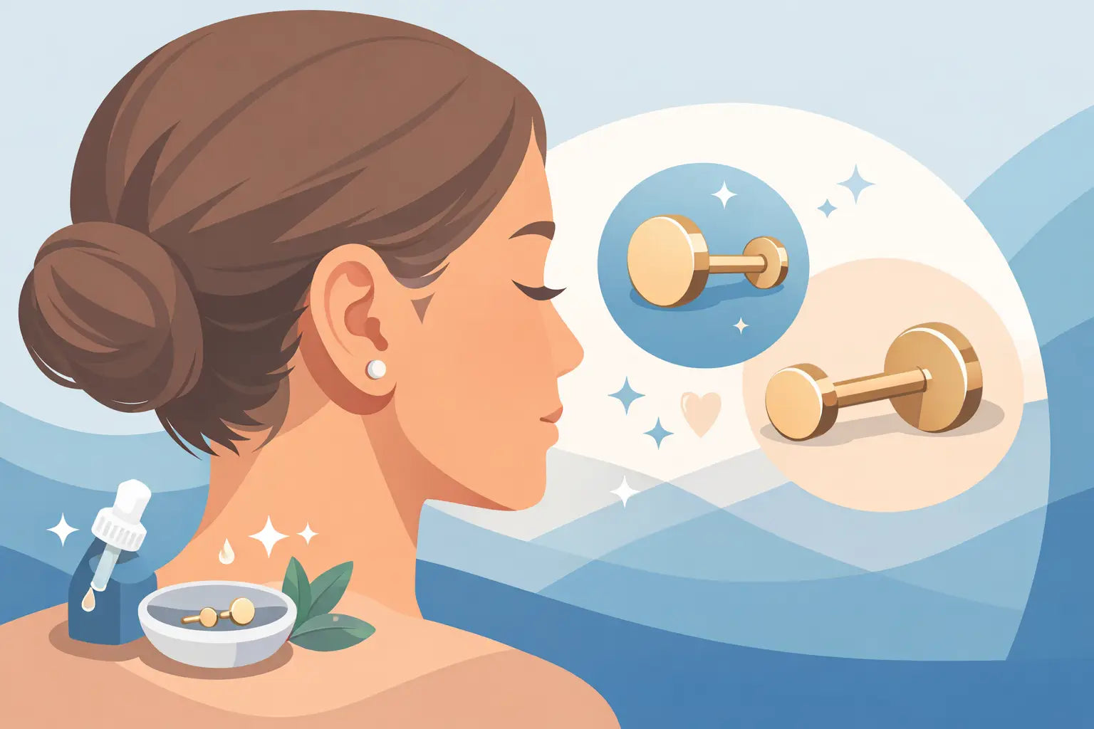 Are Flat Back Earrings for Healing Better?