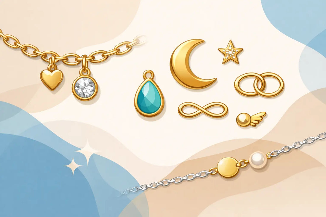 Permanent Jewelry Charms and Connectors