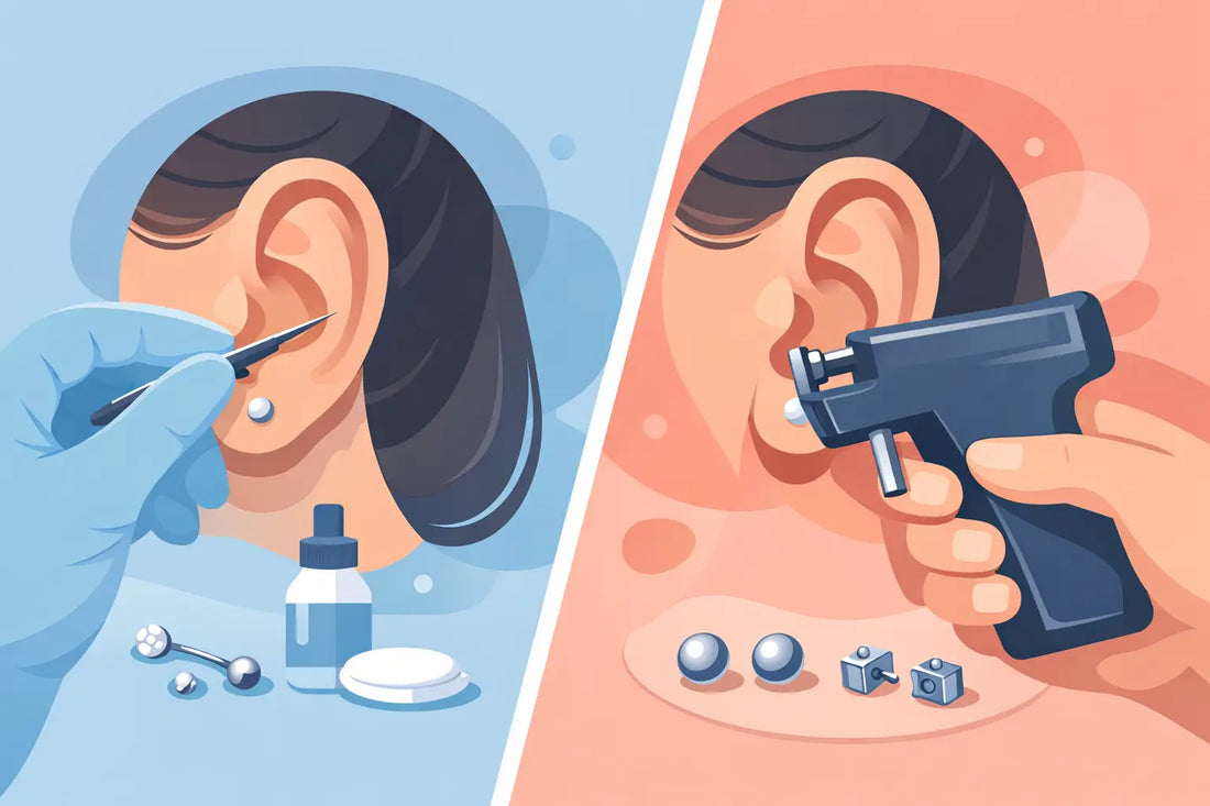 Needle Piercing vs Gun: What to Choose