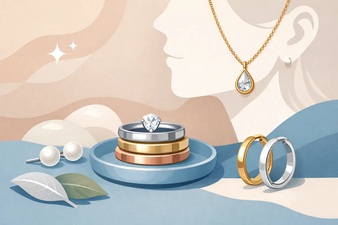 Best Metals for Sensitive Skin Jewelry