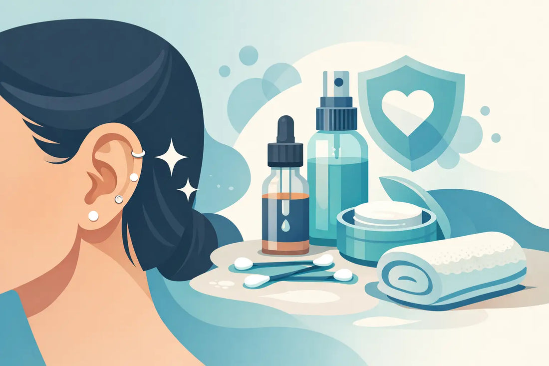 Ear Piercing Aftercare Instructions That Work