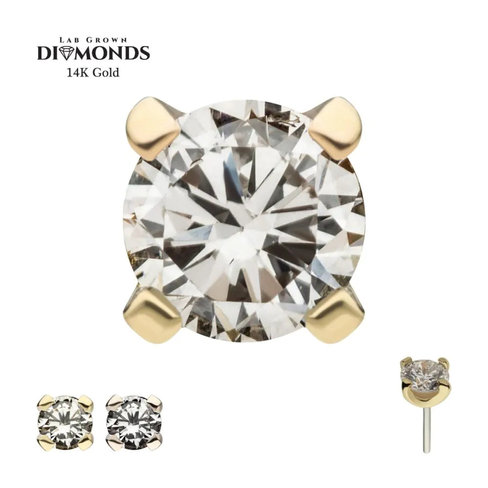 Diamond 2.5mm stud