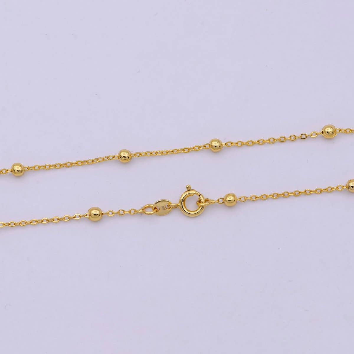 24K Gold Satellite Necklace