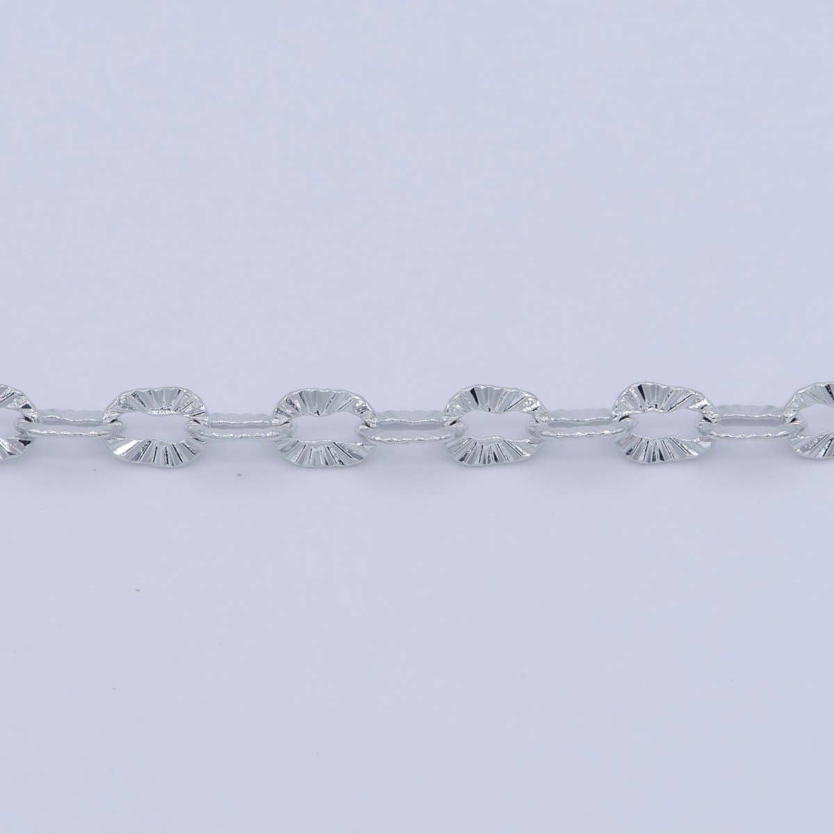 18k White Gold Sunburst Necklace
