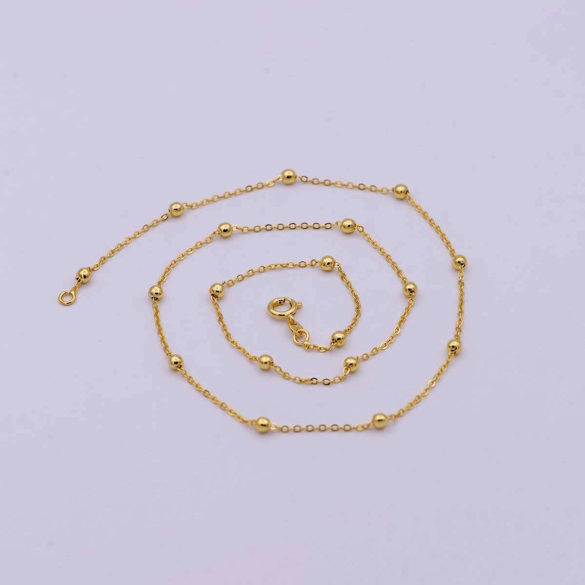 24K Gold Satellite Necklace