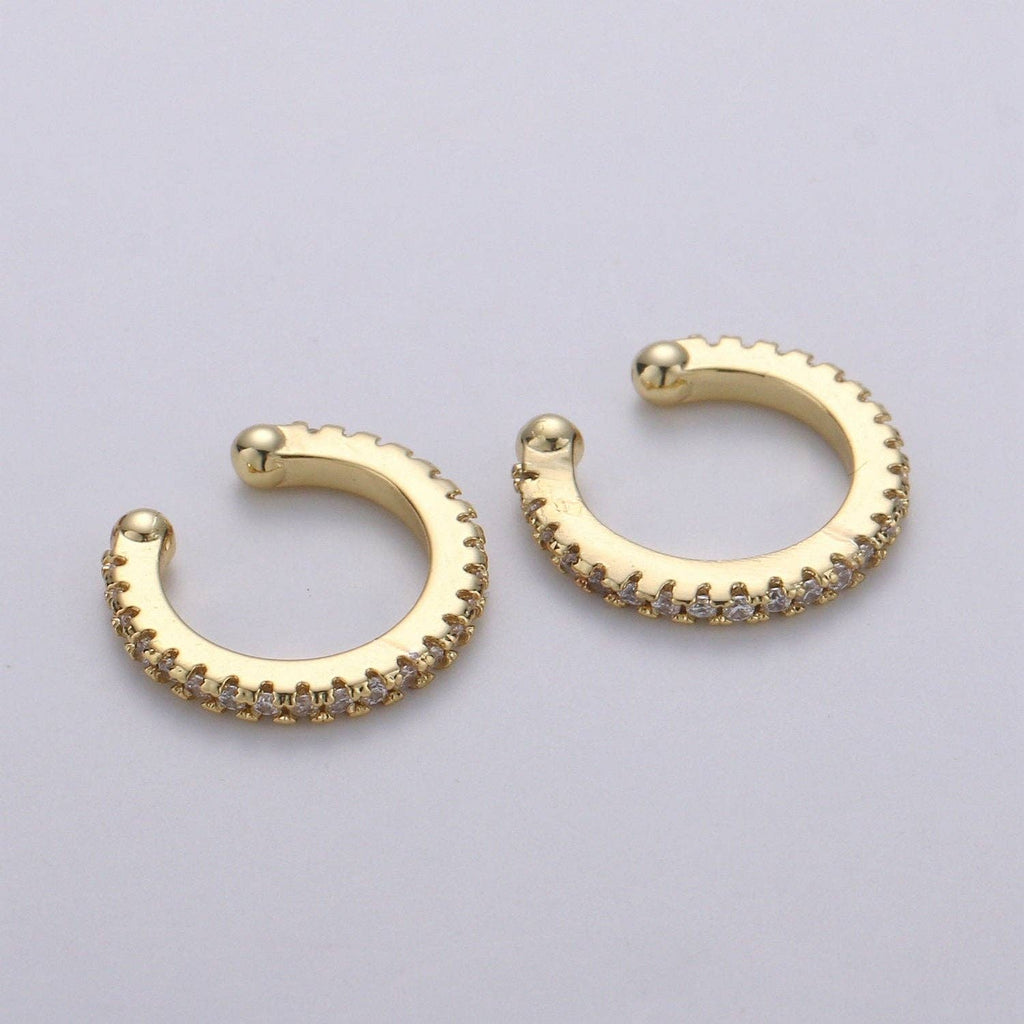 Gold CZ Ear Cuff