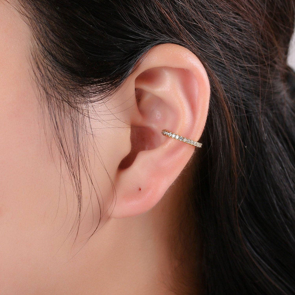 Gold CZ Ear Cuff