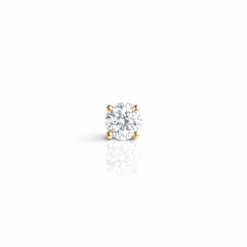 CZ Crystal Stud 2.5mm