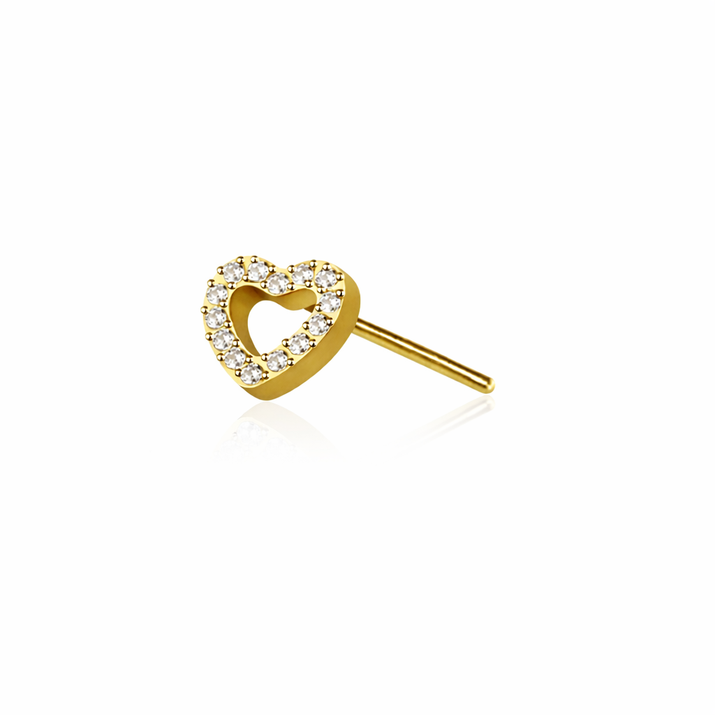 Mini CZ Heart