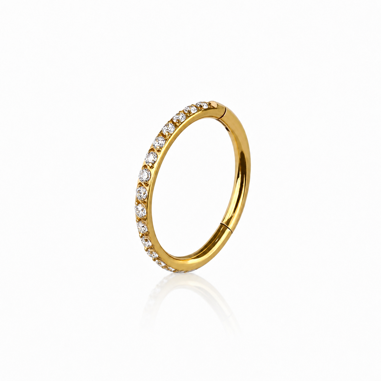 Endless CZ Hoops