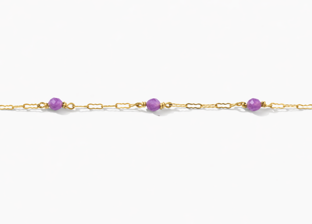 Genuine Amethyst Chain