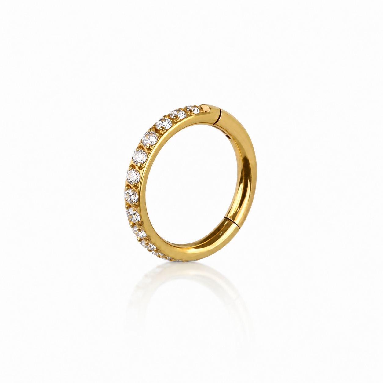 Endless CZ Hoops
