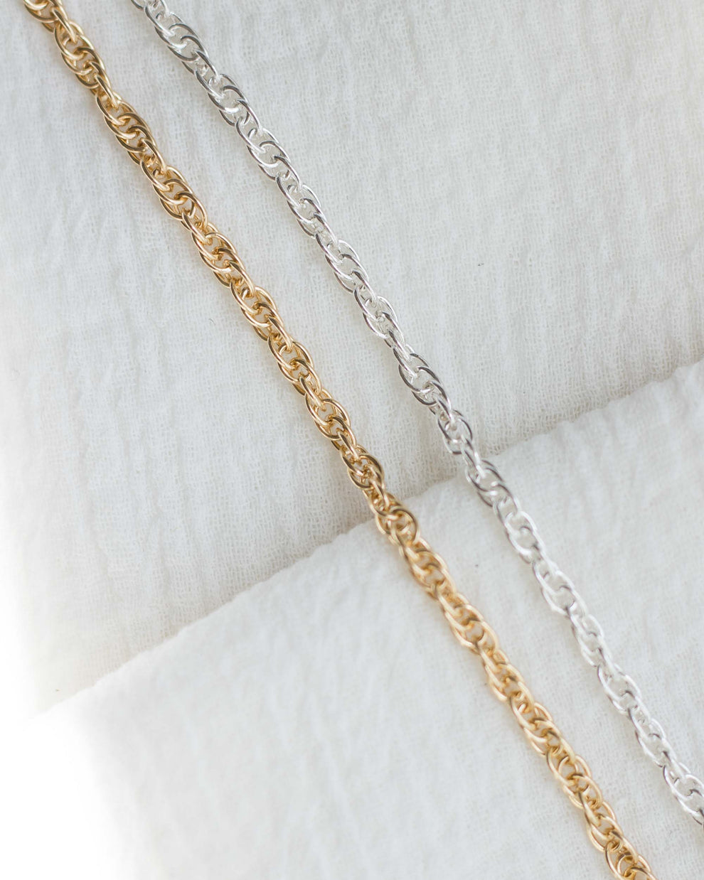 14k gold filled rope chain