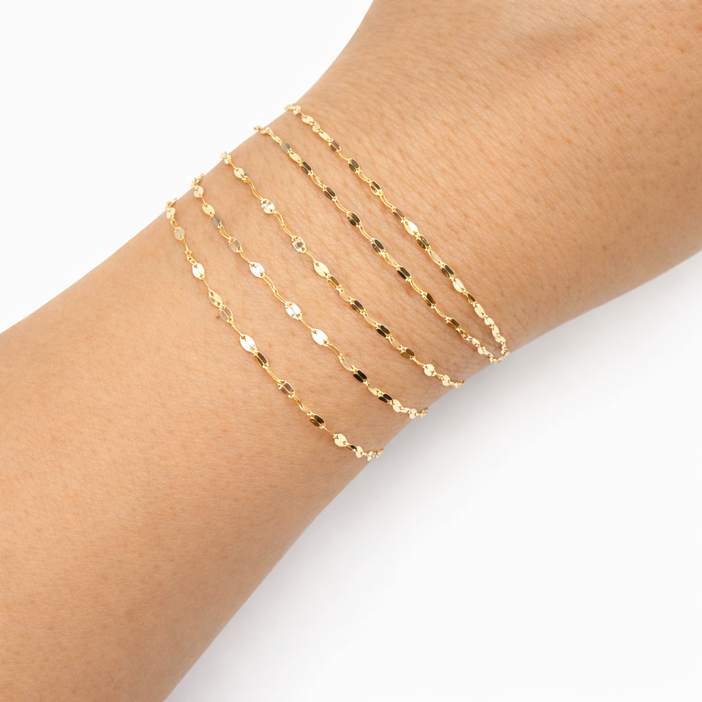 Gold Lip Chain