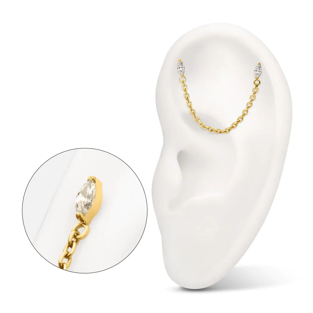 Double Marquise chain