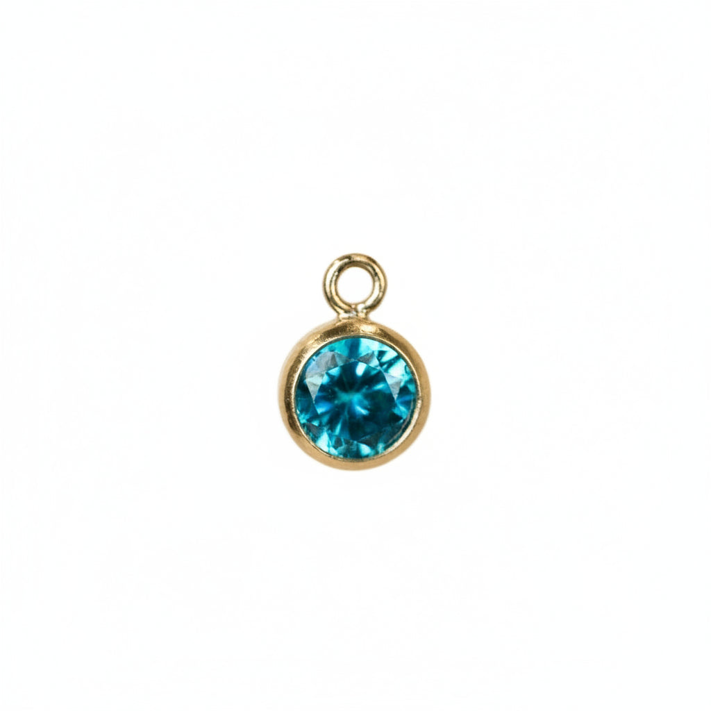 Sapphire charm