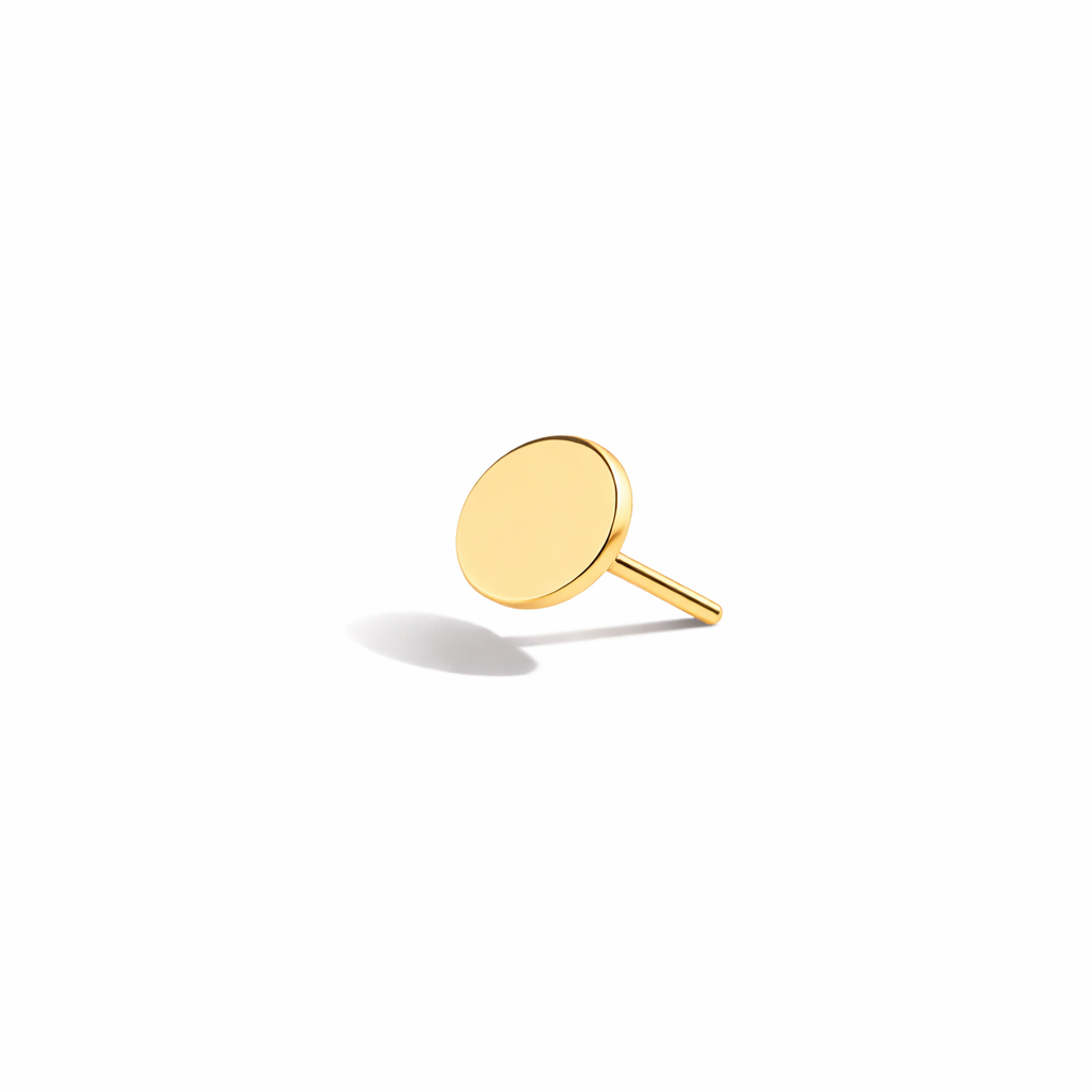 Flat Disk stud 2.5mm