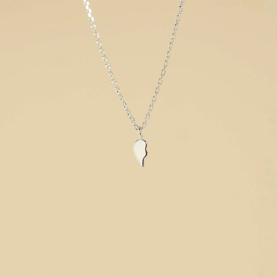 Sterling Silver Broken Heart charm