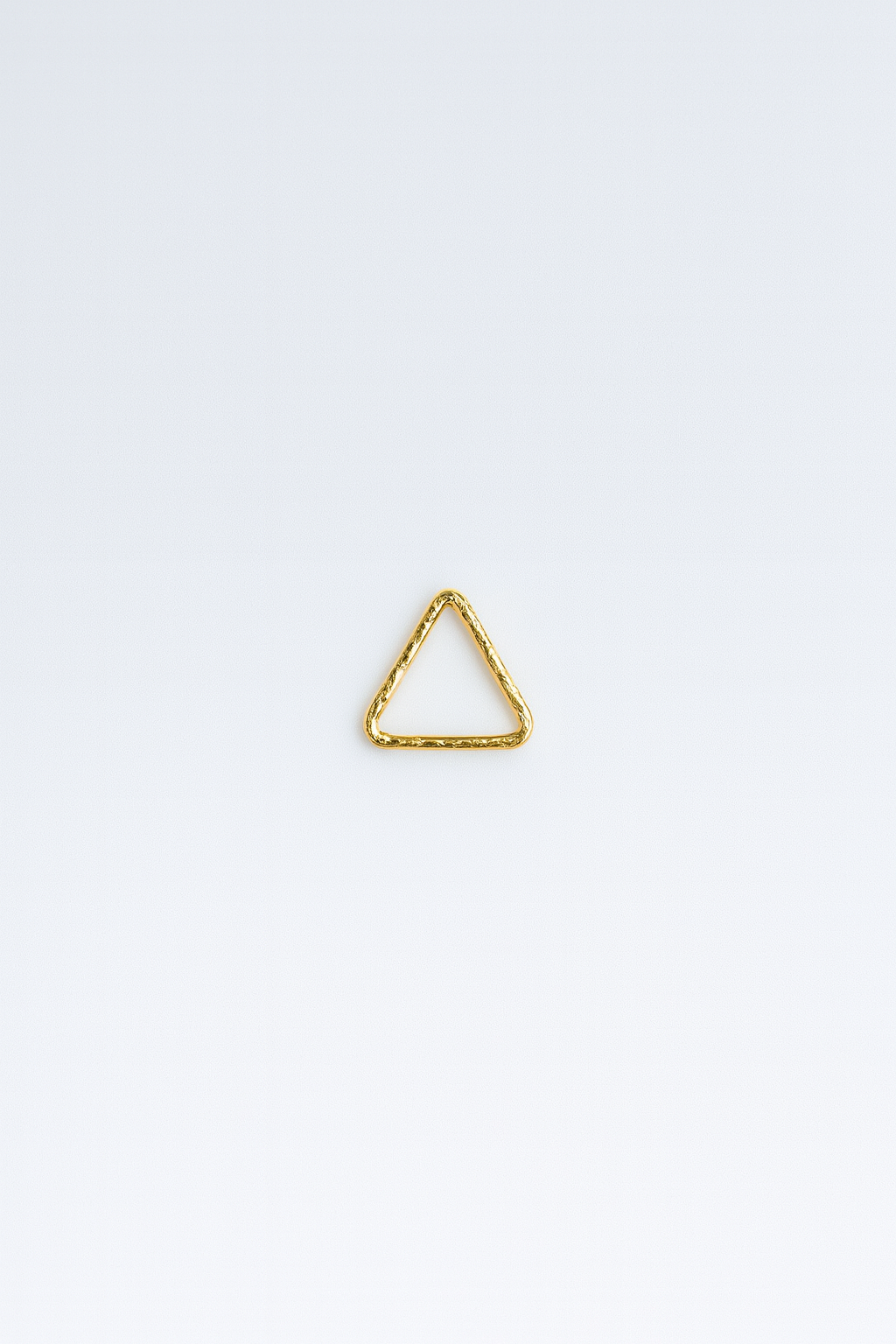Gold Shimmer Triangle connector