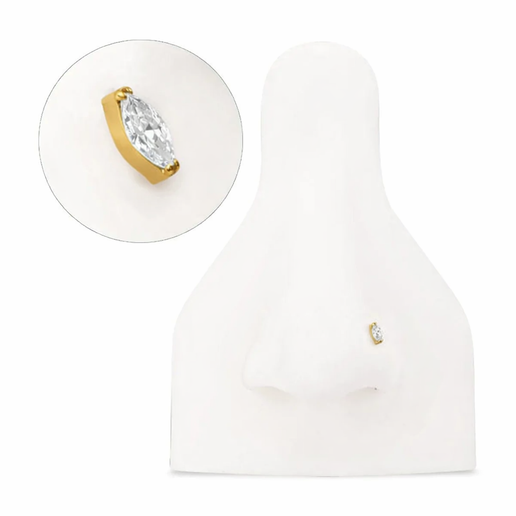 Marquise stud