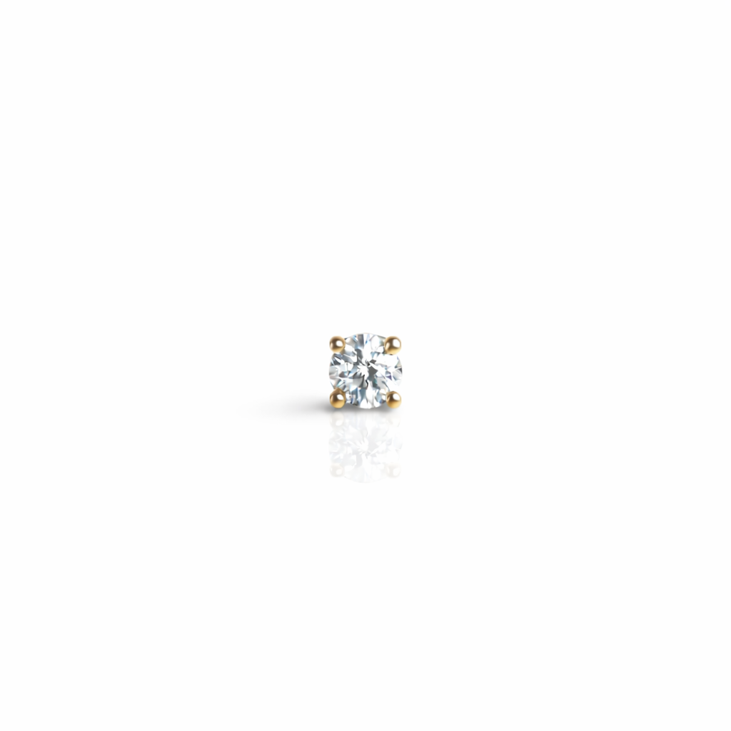 CZ Crystal Stud 2.5mm