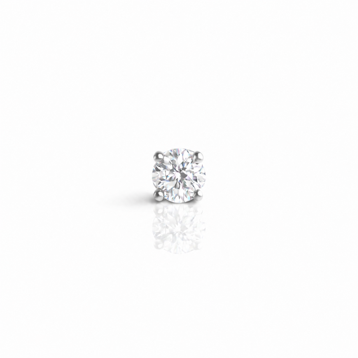 CZ Micro Stud 2mm