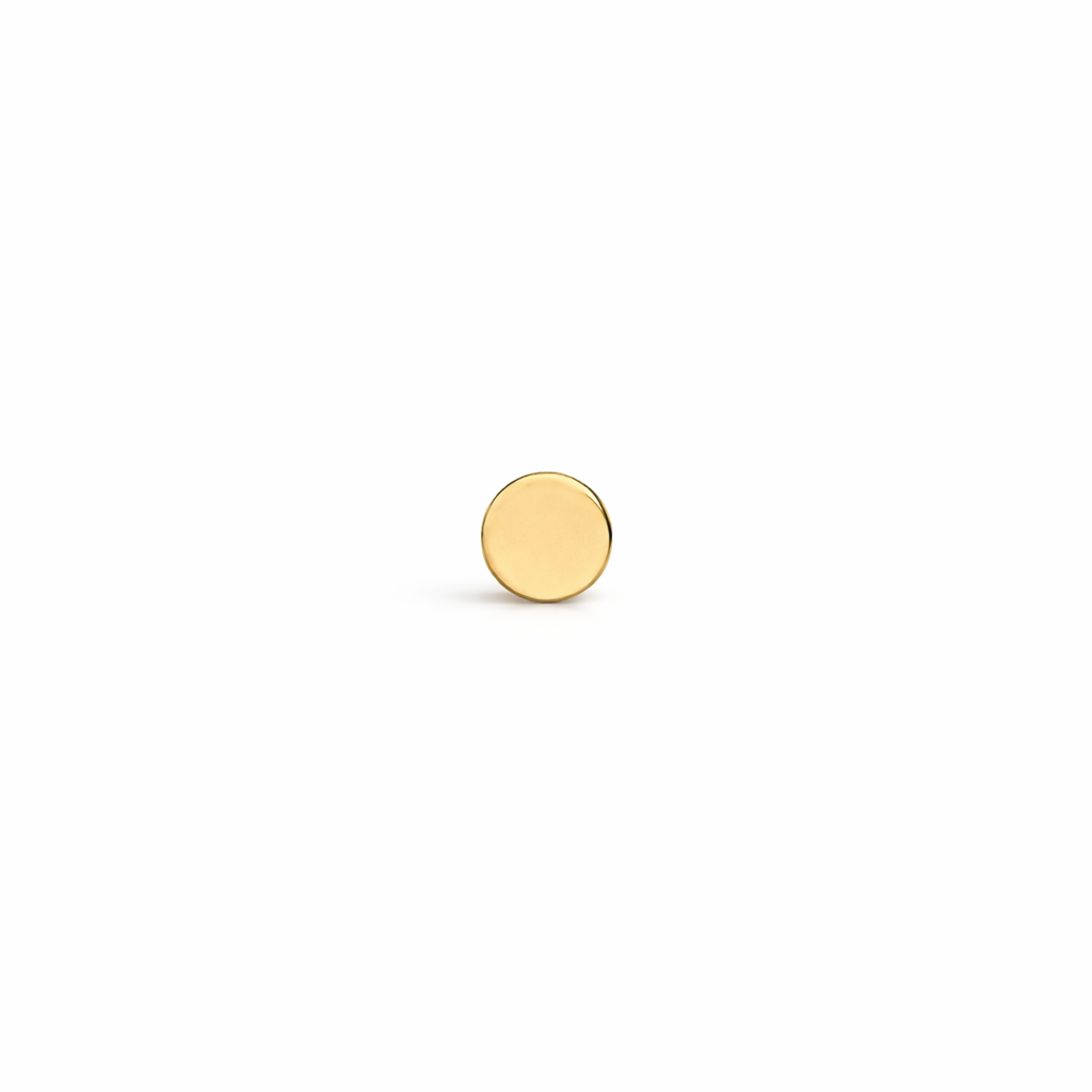 Flat Disk stud 2.5mm
