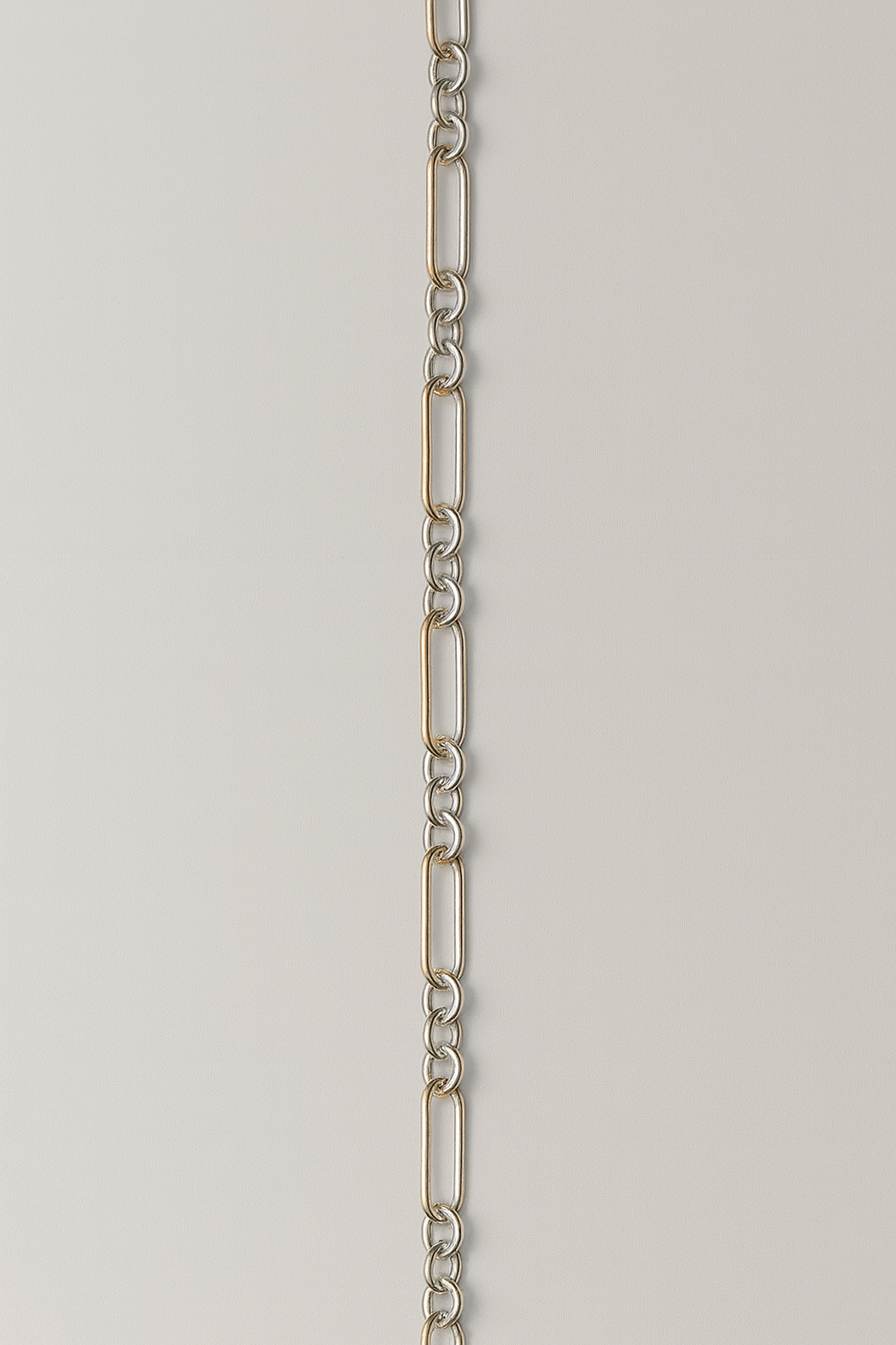 Mixed Metal Paperclip Chain