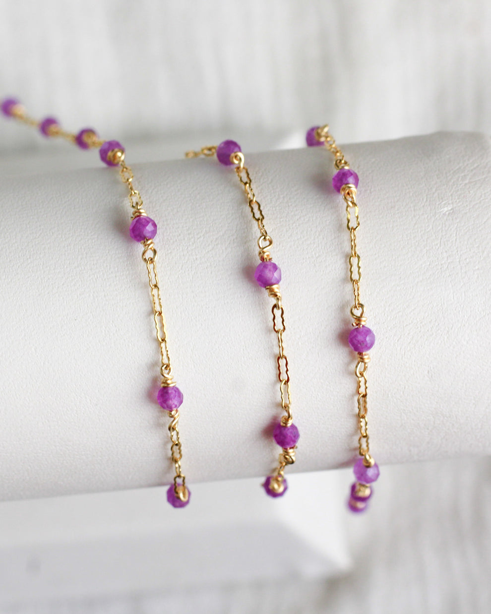 Genuine Amethyst Chain