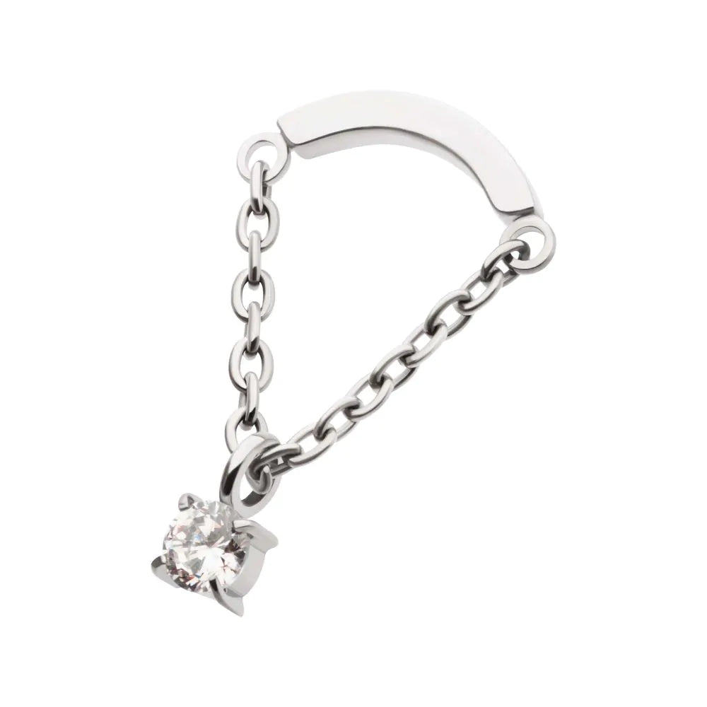 Crystal drop chain hidden helix