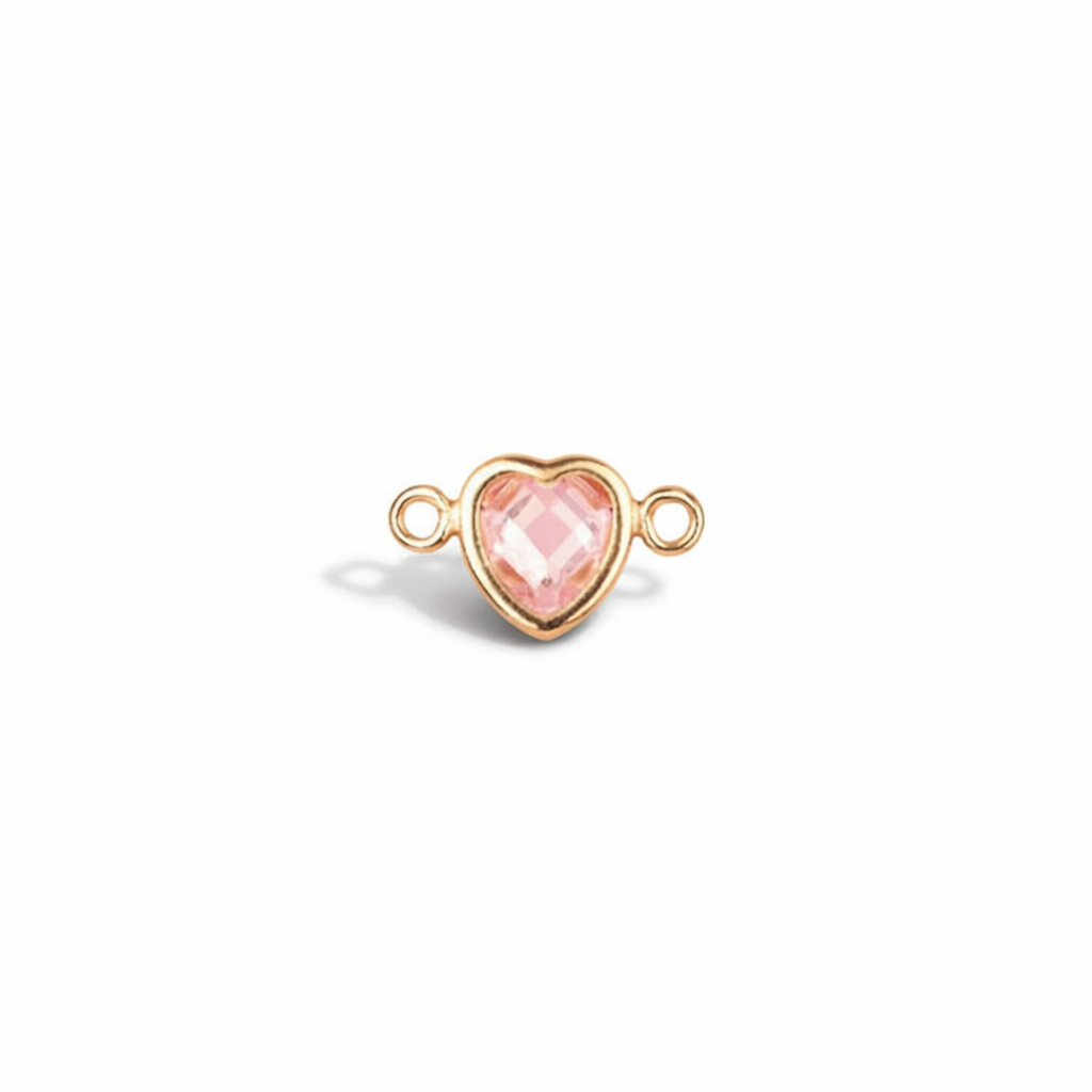 Pink Heart Connector
