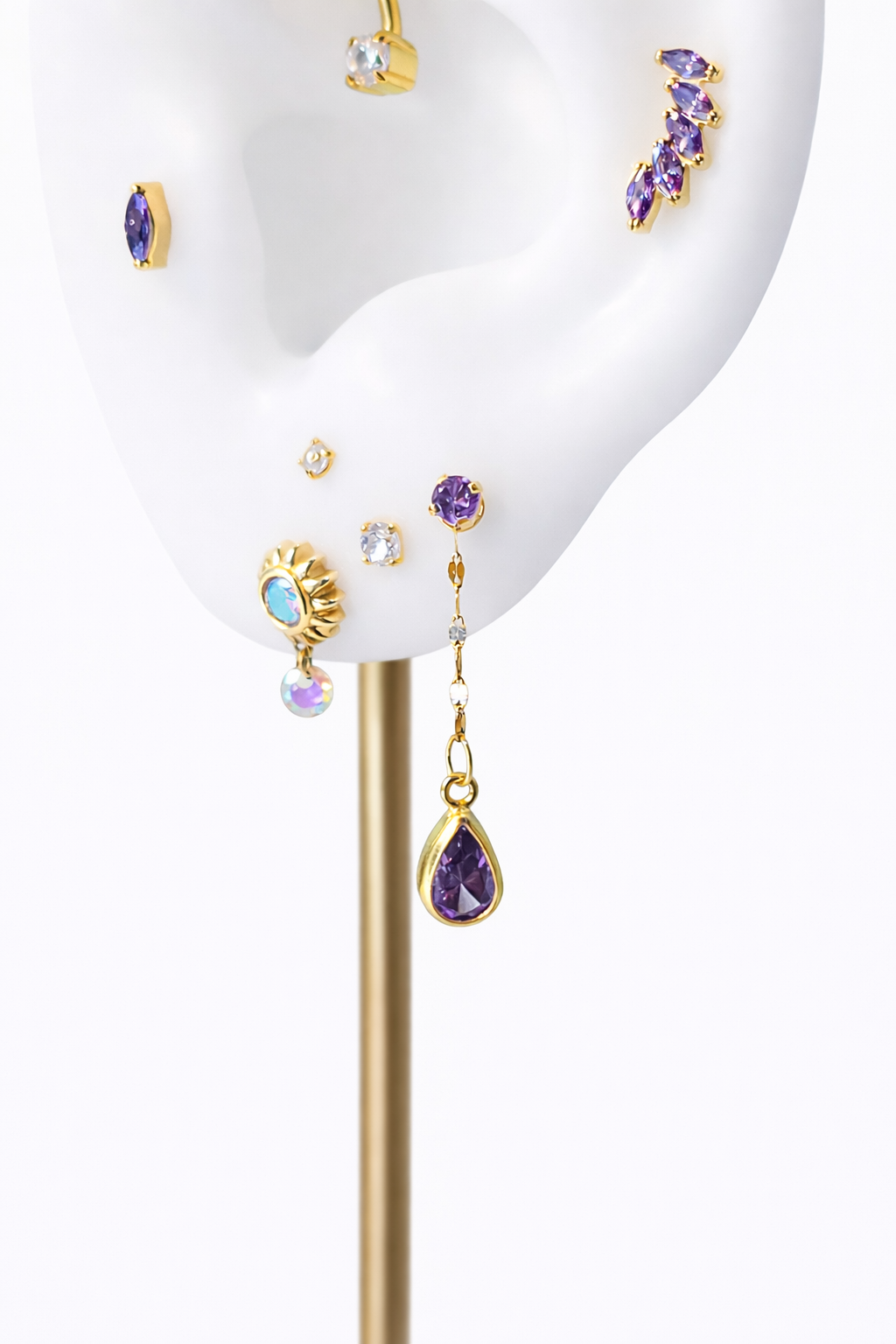 Amethyst Chain Charm