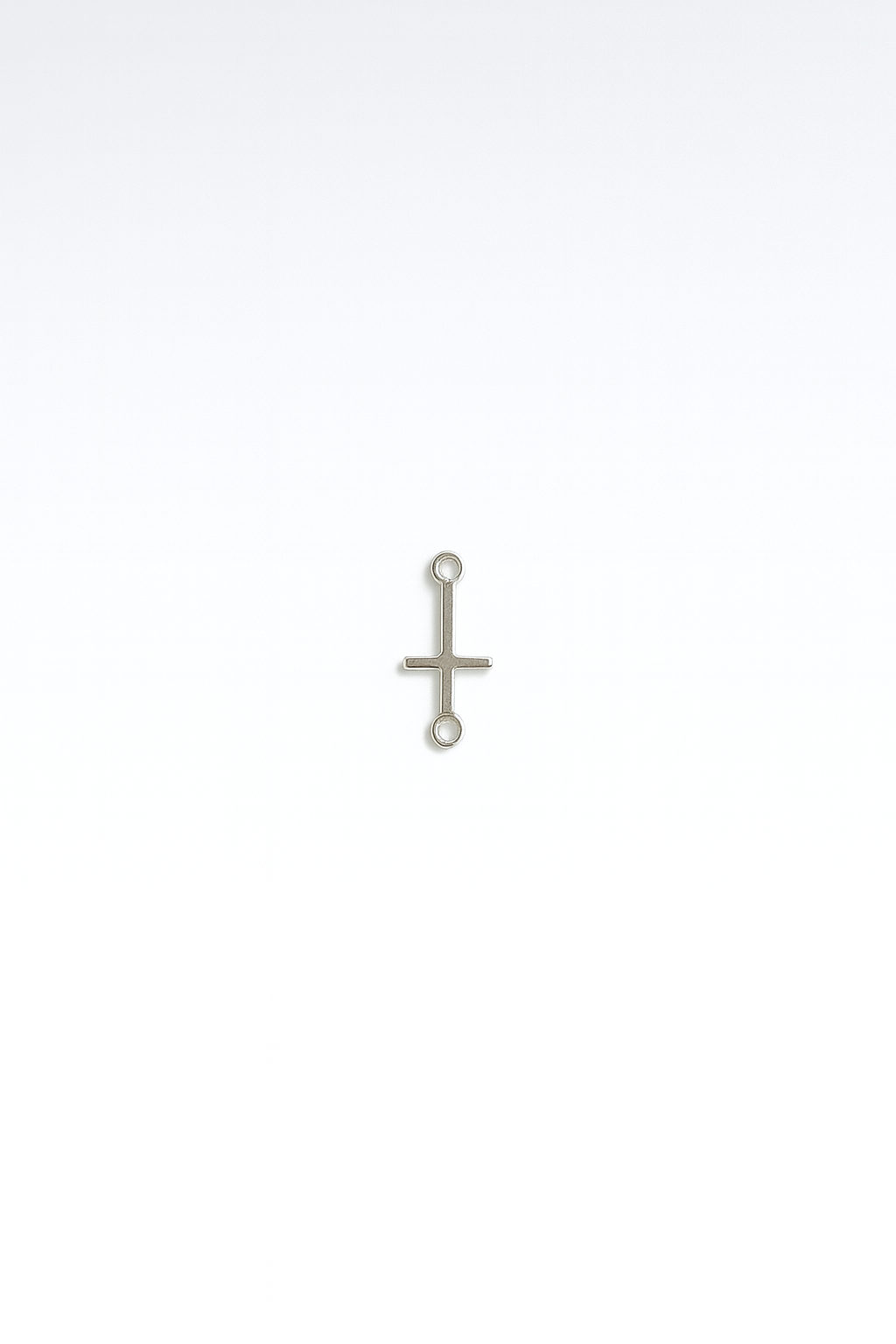 Sterling silver Cross connector