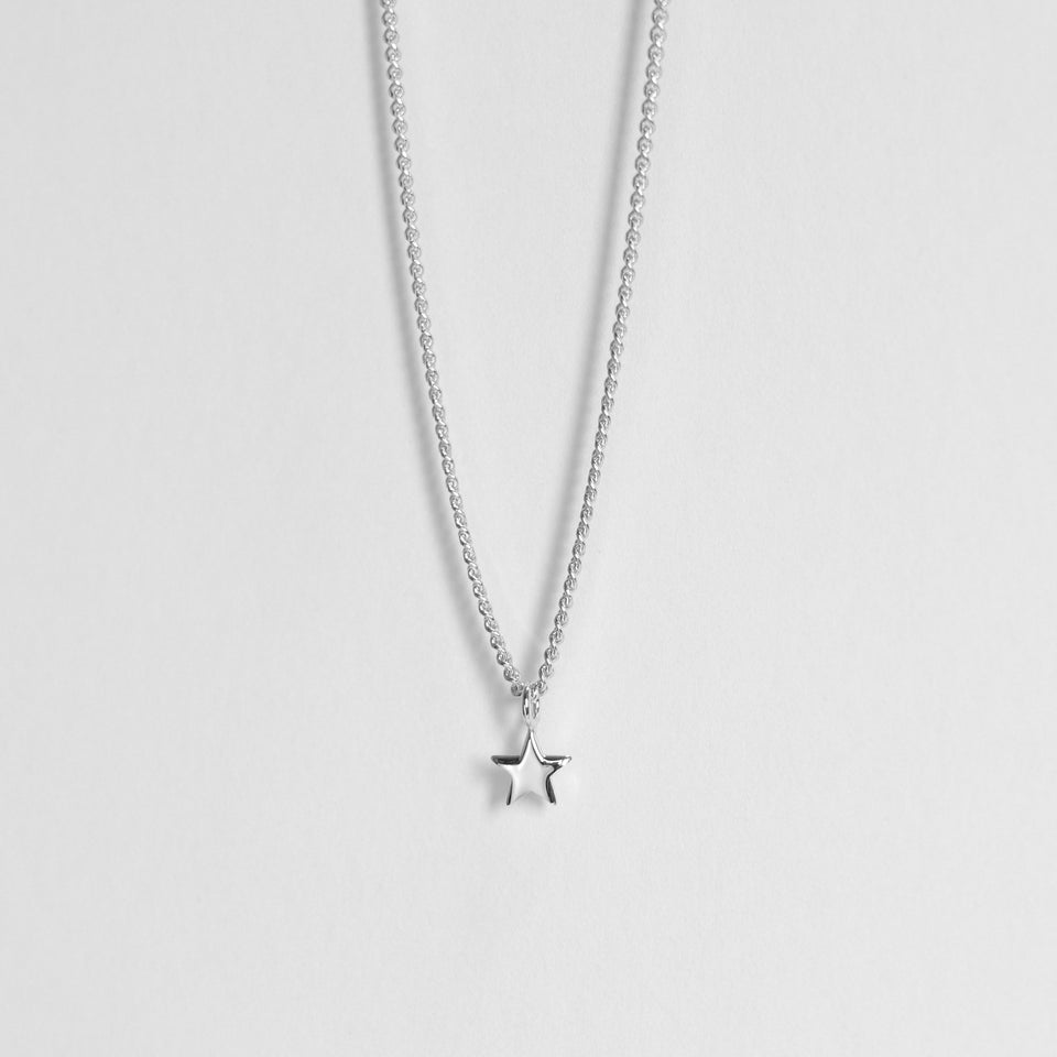 Mini Silver Star Charm