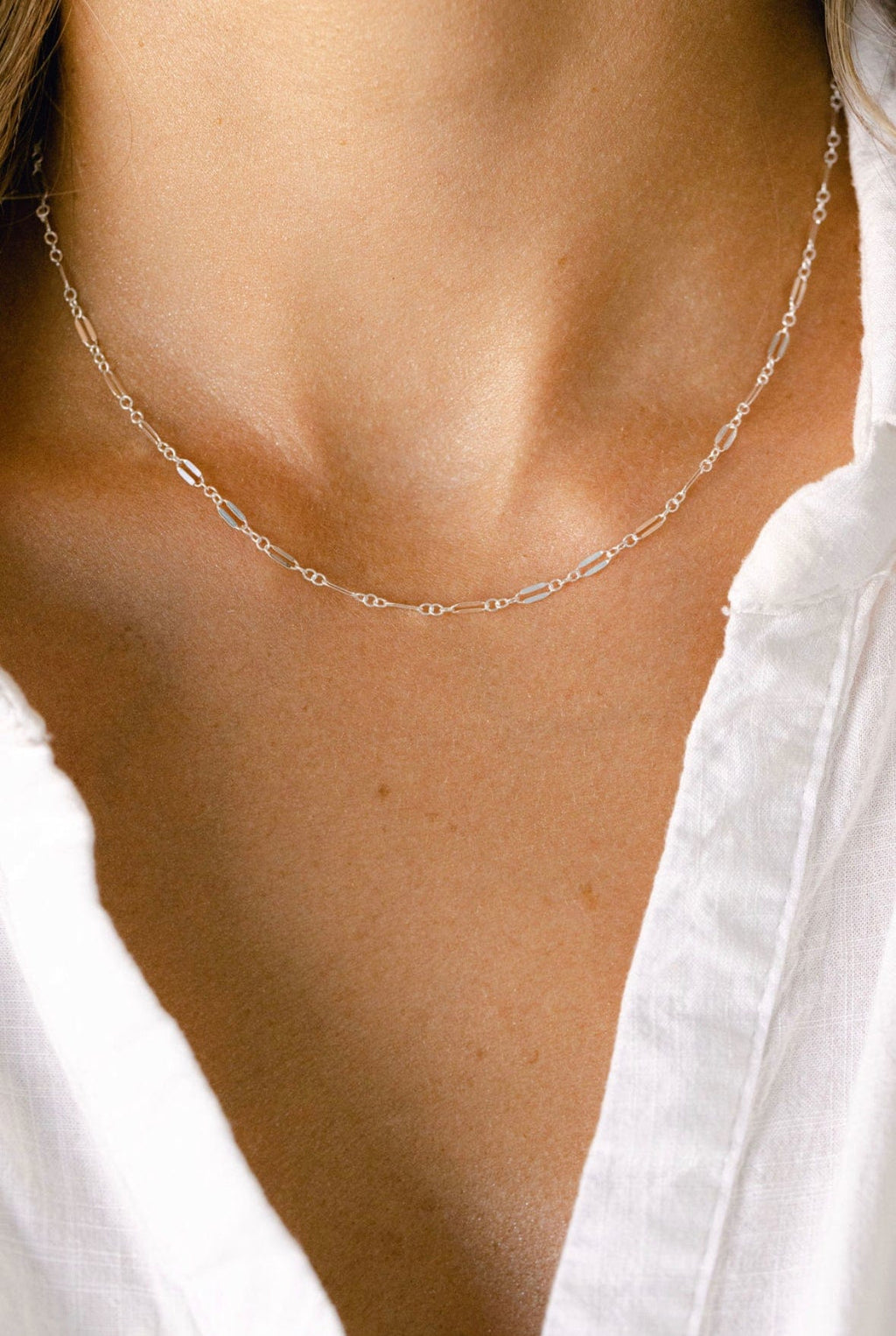 Sterling Silver Lip chain