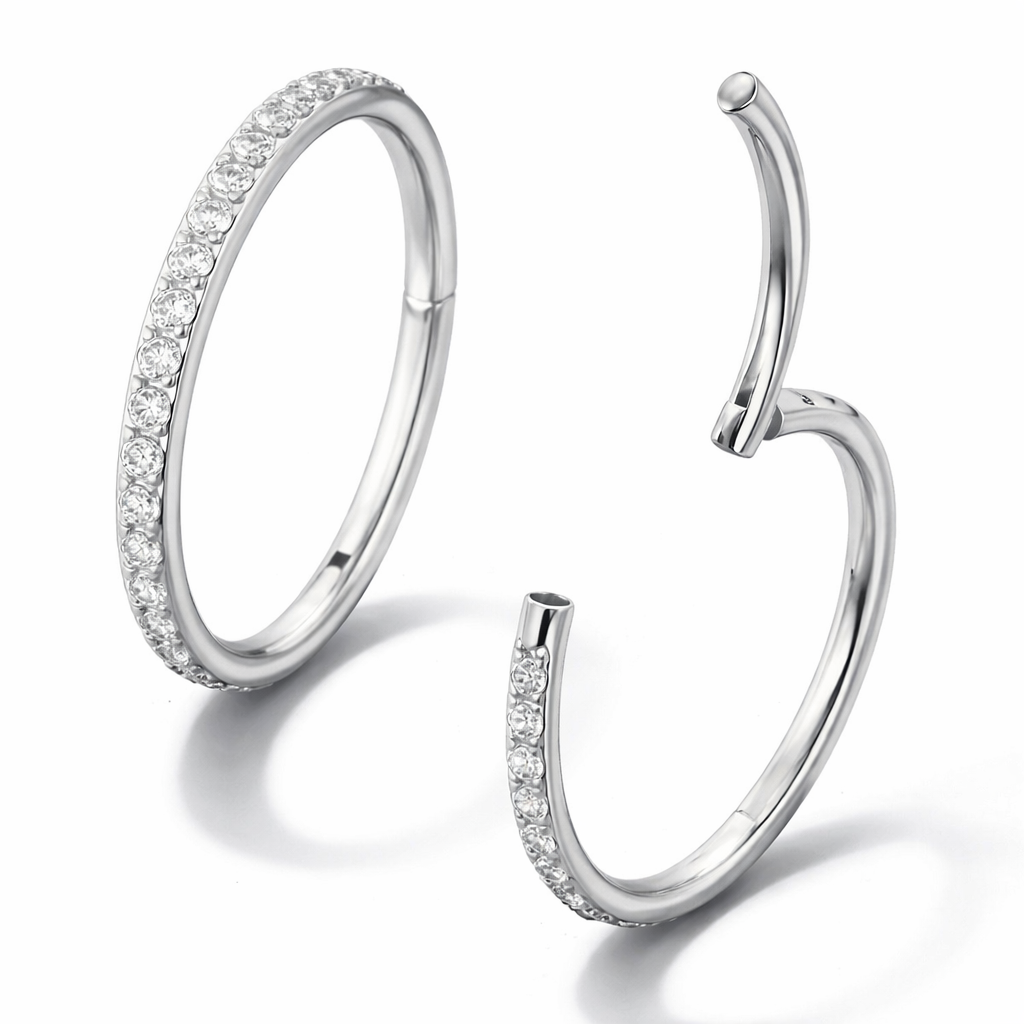 Endless CZ Hoops