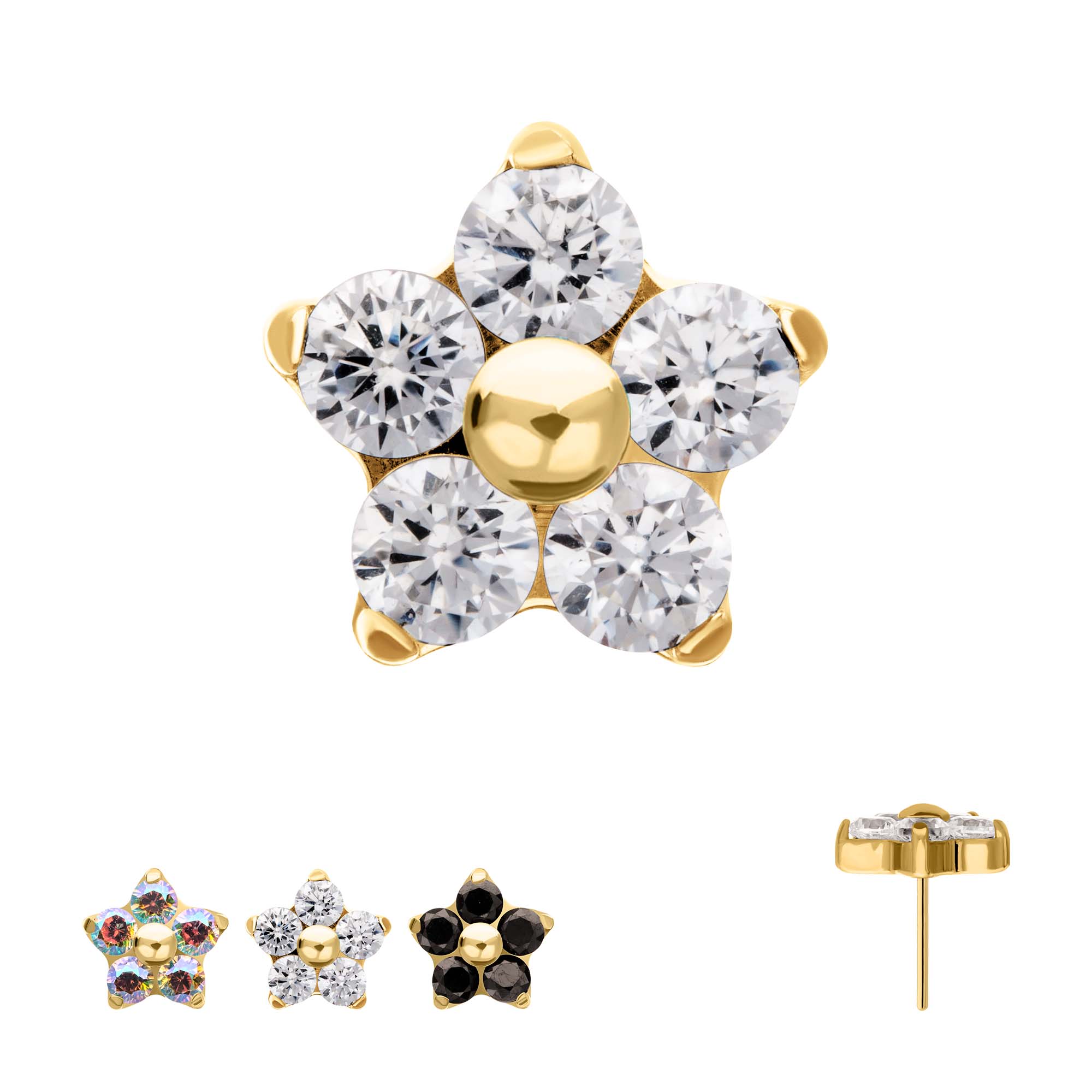 Crystal Flower 1.5mm