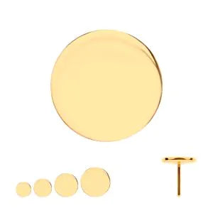 Flat Disk stud 2.5mm