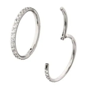 Endless CZ hoop 8mm
